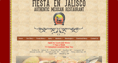 Desktop Screenshot of fiestaenjalisco.net